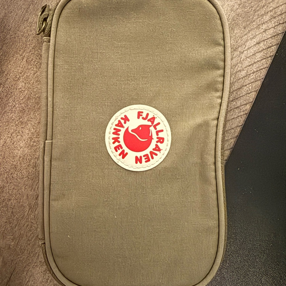 Olive Green Fjallraven Travel Wallet